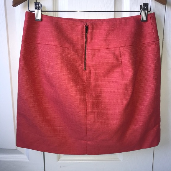 ⭐️J. Crew Orange Miniskirt, Small F1 - Picture 7 of 7